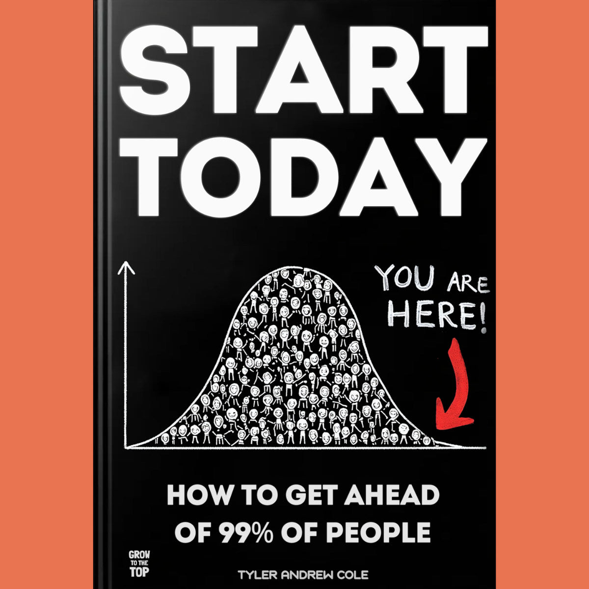 Cover image of Start Today: How To Get Ahead Of 99% Of People by Tyler Andrew Cole - published by Grow To The Top