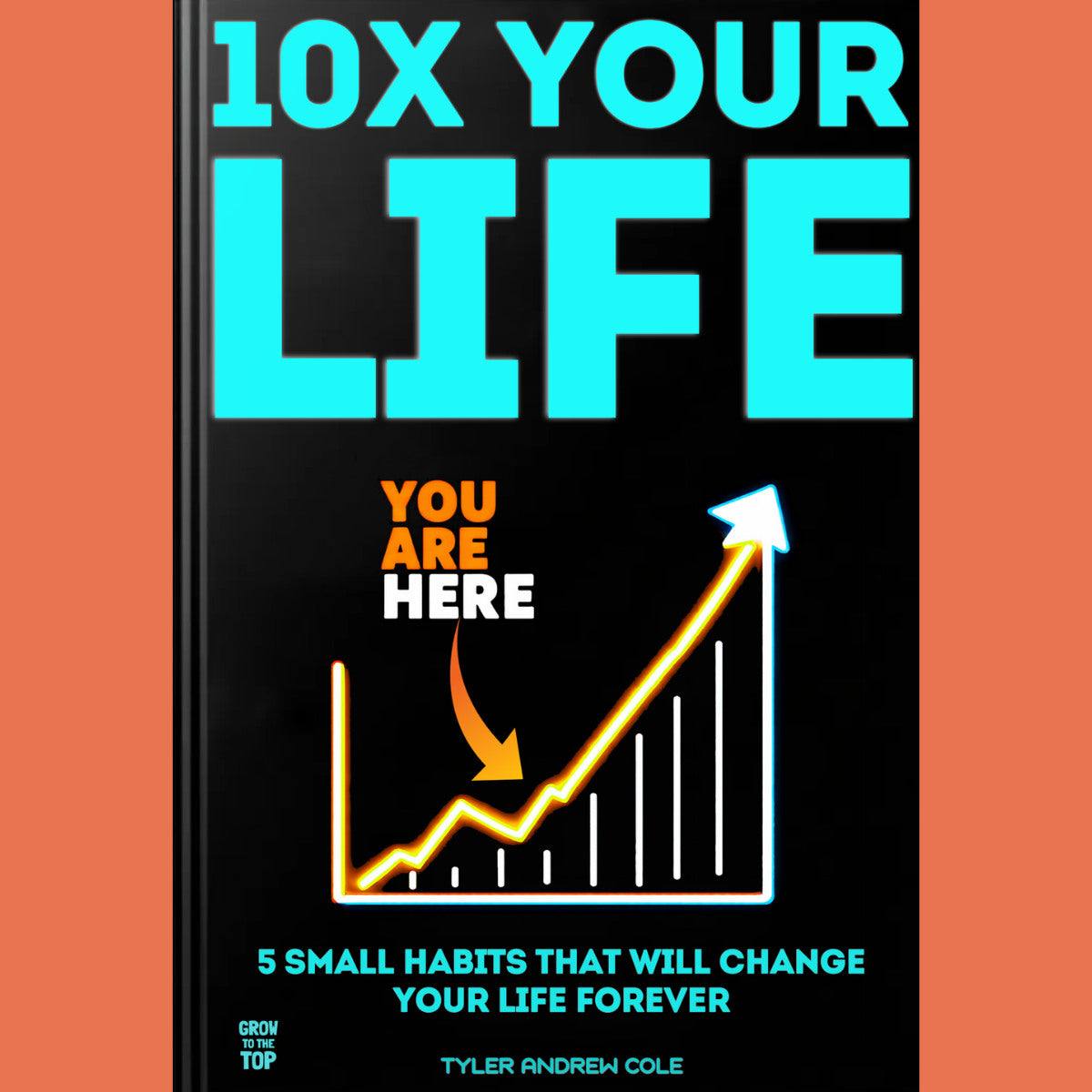 Cover image of 10x Your Life: 5 Small Habits That Will Change Your Life Forever by Tyler Andrew Cole - published by Grow To The Top
