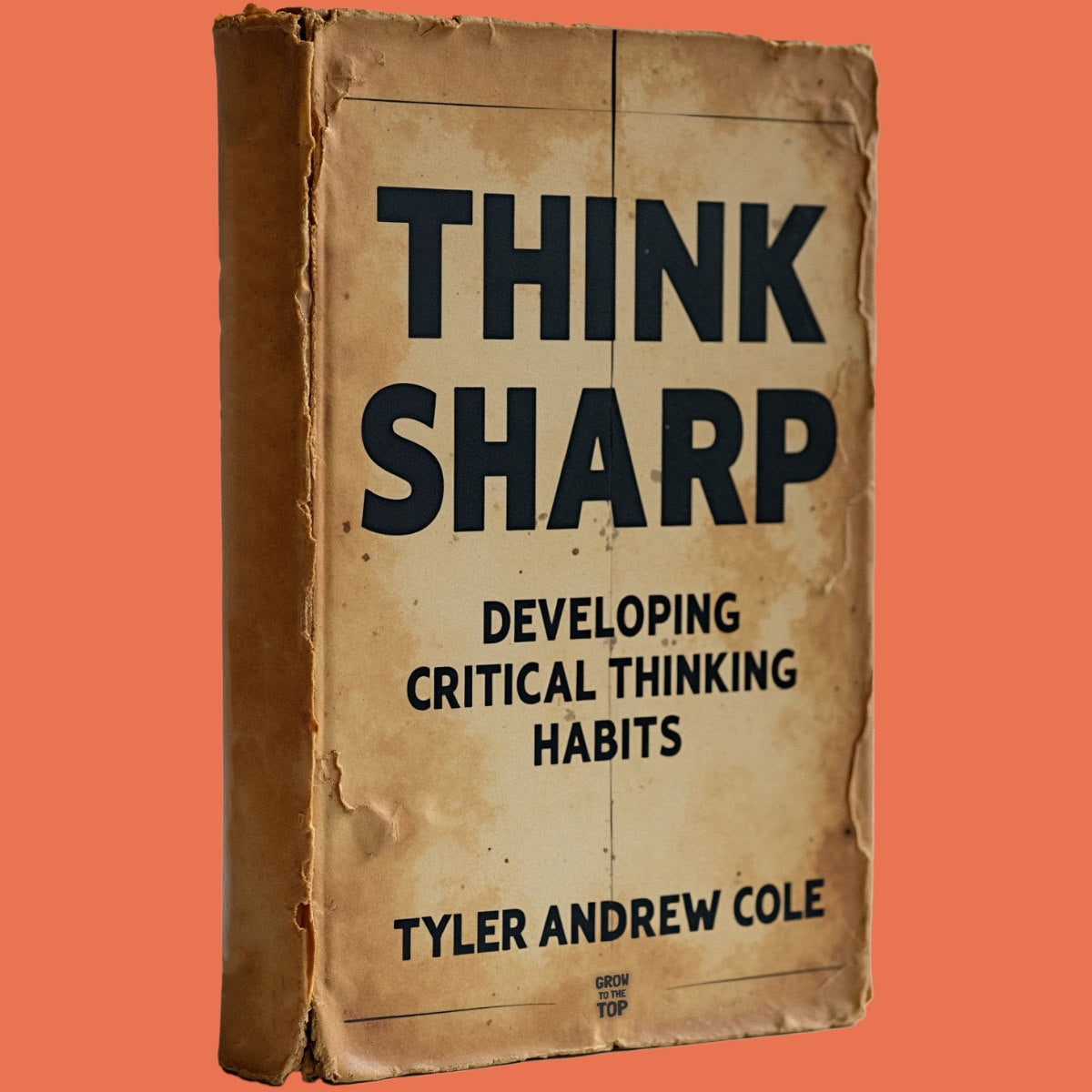Cover image of Think Sharp: Developing Critical Thinking Habits by Tyler Andrew Cole - published by Grow To The Top