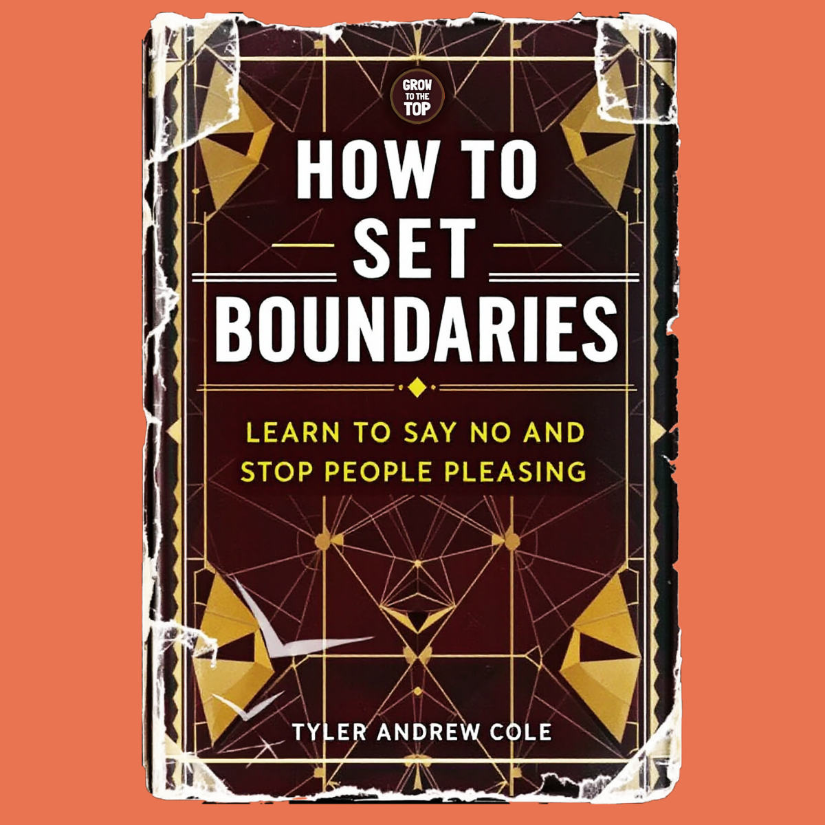 Cover image of How To Set Boundaries: Learn To Say No And Stop People Pleasing by Tyler Andrew Cole - published by Grow To The Top
