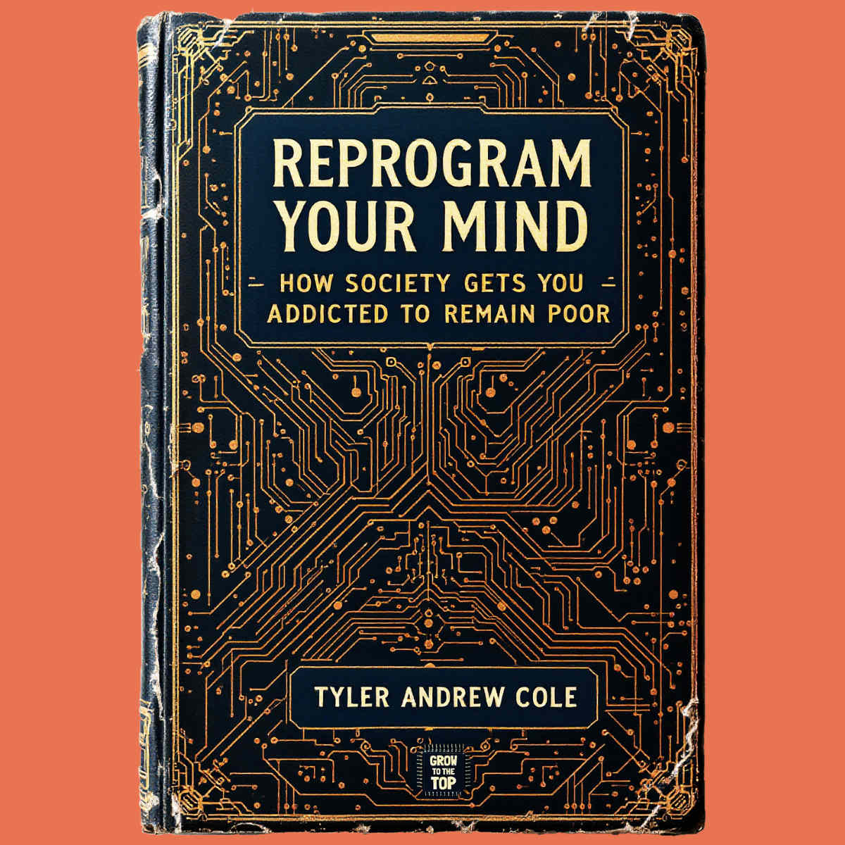 Cover image of Reprogram Your Mind: How Society Gets You Addicted To Remain Poor by Tyler Andrew Cole - published by Grow To The Top