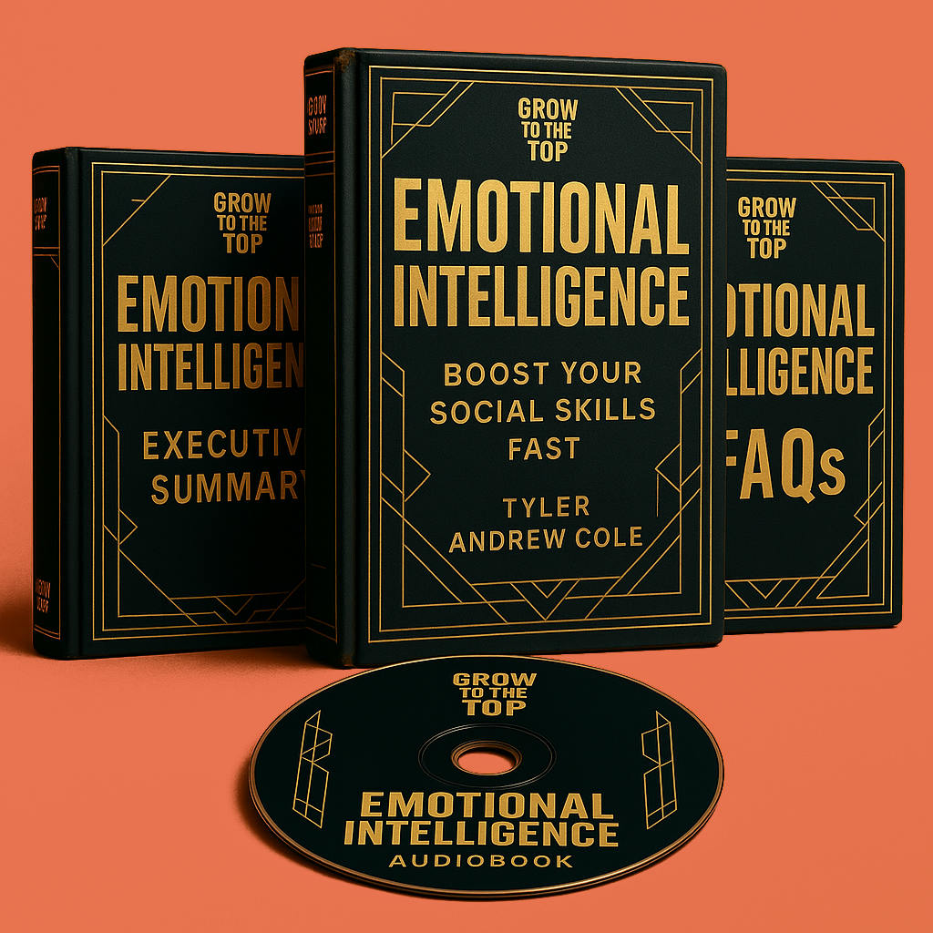 Cover image of Emotional Intelligence: Boost Your Social Skills Fast by Tyler Andrew Cole - published by Grow To The Top