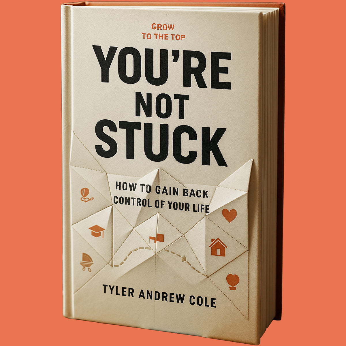 Cover image of You're Not Stuck: How to Gain Back Control of Your Life by Tyler Andrew Cole - published by Grow To The Top