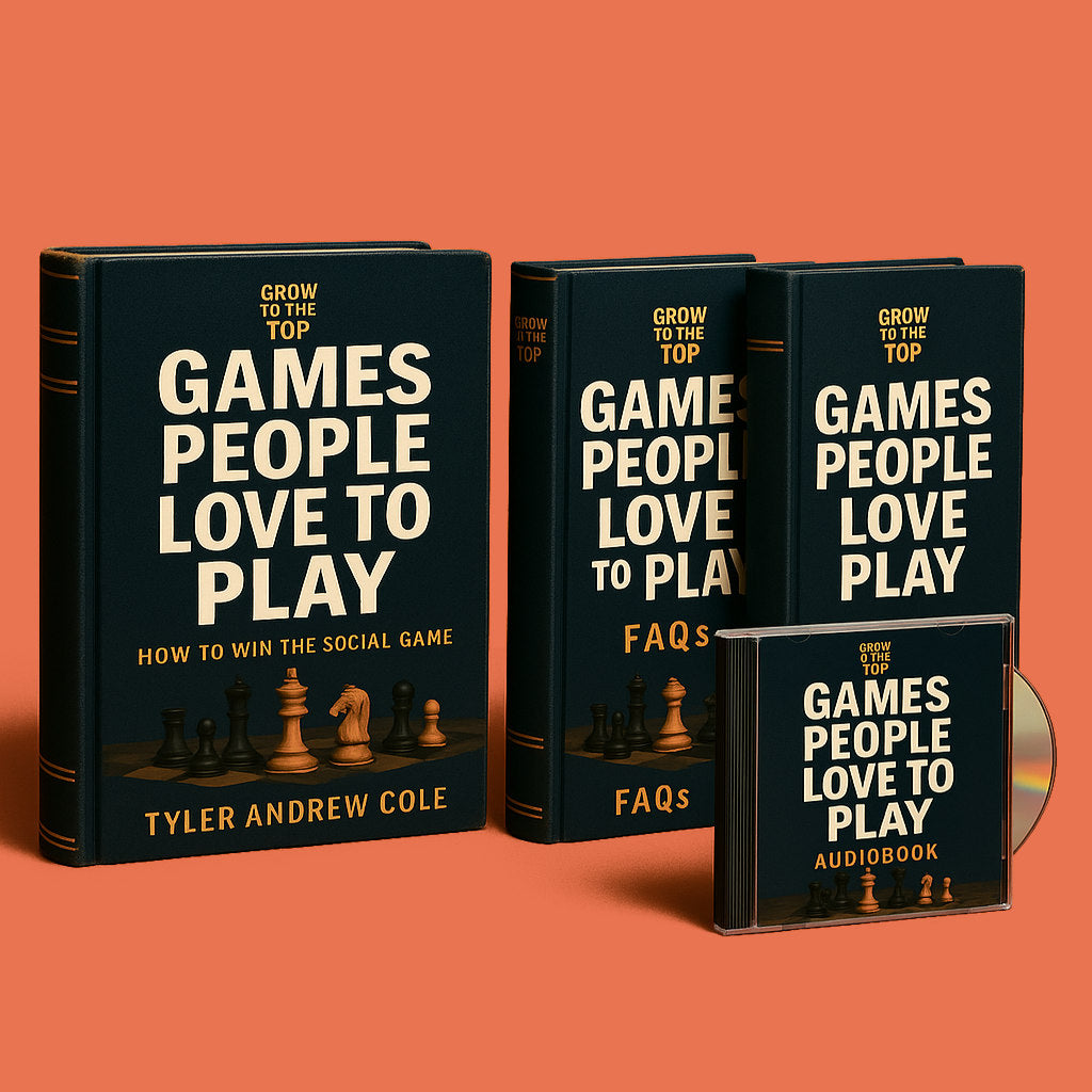 Cover image of Games People Love To Play: How To Win The Social Game by Tyler Andrew Cole - published by Grow To The Top
