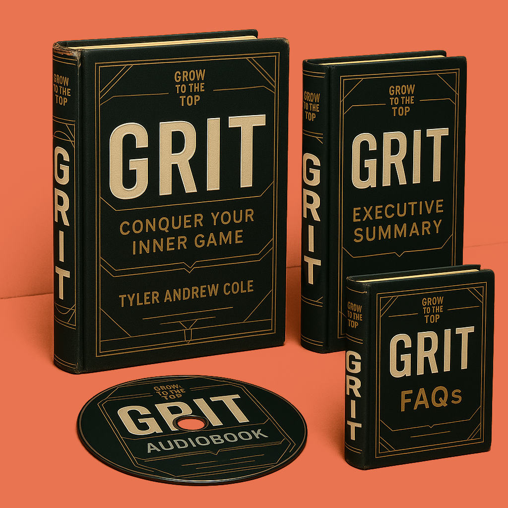 Cover image of Grit: Conquer Your Inner Game by Tyler Andrew Cole - published by Grow To The Top