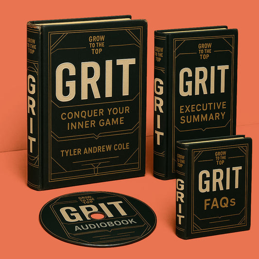 Cover image of Grit: Conquer Your Inner Game by Tyler Andrew Cole - published by Grow To The Top