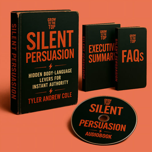 Cover image of Silent Persuasion: Hidden Body-Language Levers For Instant Authority by Tyler Andrew Cole - published by Grow To The Top