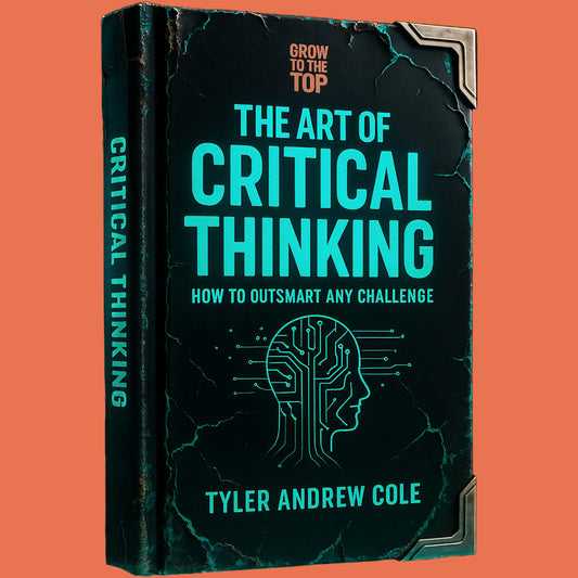 Cover image of The Art of Critical Thinking: How to Outsmart Any Challenge by Tyler Andrew Cole - published by Grow To The Top