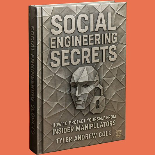 Cover image of Social Engineering Secrets: How to Protect Yourself from Insider Manipulators by Tyler Andrew Cole - published by Grow To The Top