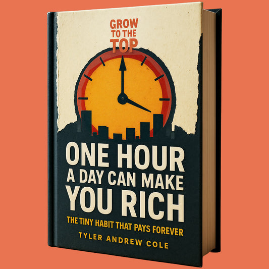 Cover image of One Hour A Day Can Make You Rich: The Tiny Habit That Pays Forever by Tyler Andrew Cole - published by Grow To The Top