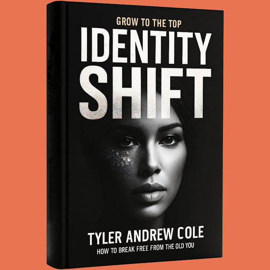 Cover image of Identity Shift: How to Break Free from the Old You by Tyler Andrew Cole - published by Grow To The Top