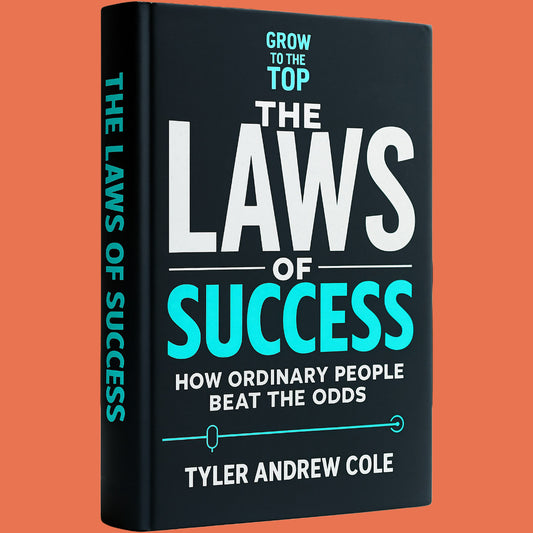 Cover image of The Laws of Success: How Ordinary People Beat the Odds by Tyler Andrew Cole - published by Grow To The Top