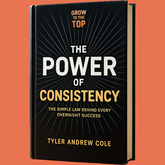 Cover image of The Power of Consistency: The Simple Law Behind Every Overnight Success by Tyler Andrew Cole - published by Grow To The Top