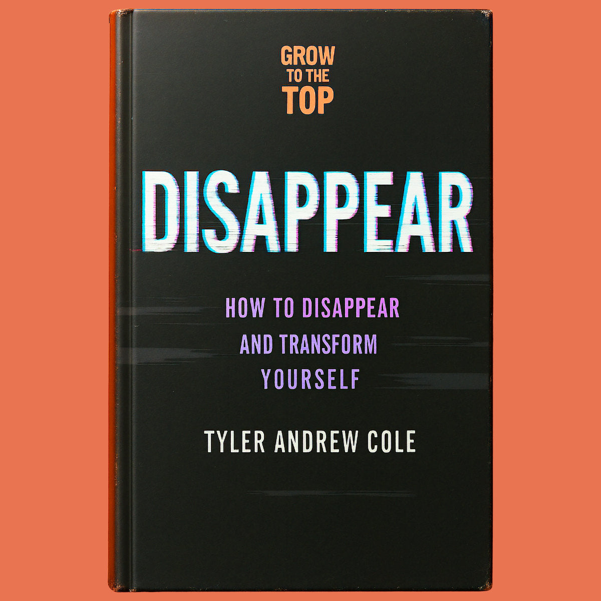 Cover image of Disappear: How to Disappear and Transform Yourself by Tyler Andrew Cole - published by Grow To The Top