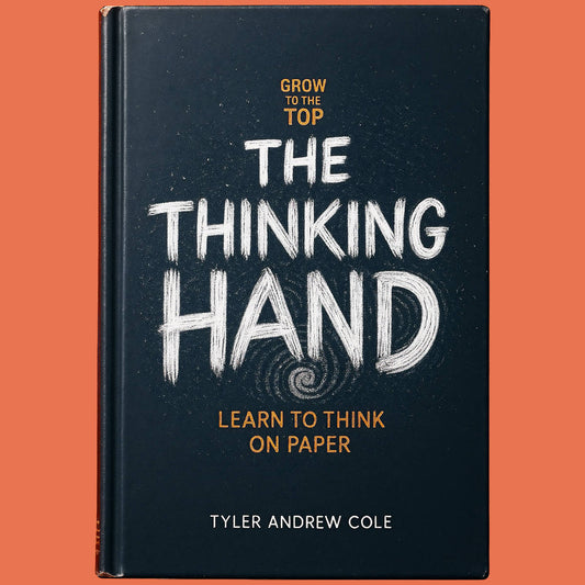 Cover image of The Thinking Hand: Learn to Think on Paper by Tyler Andrew Cole - published by Grow To The Top