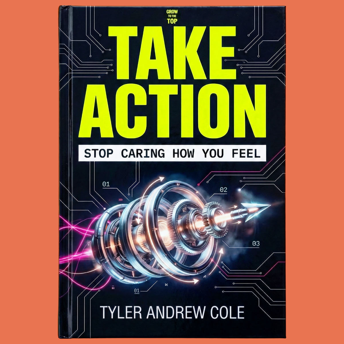 Cover image of Take Action: Stop Caring How You Feel by Tyler Andrew Cole - published by Grow To The Top
