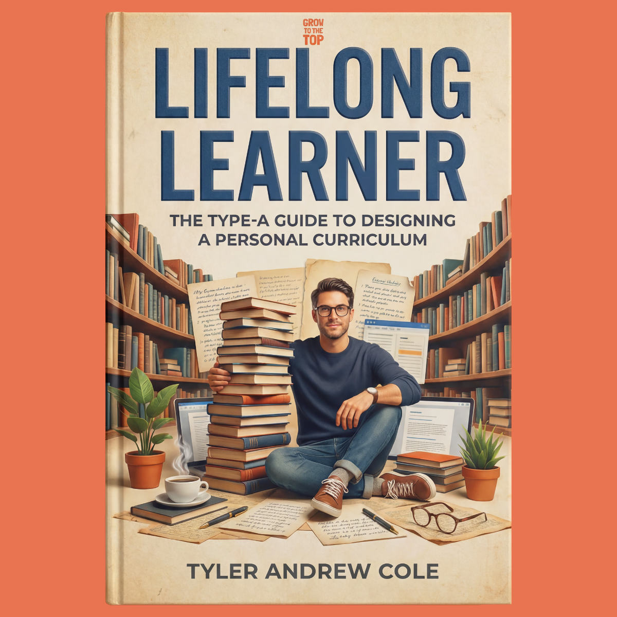 Cover image of Lifelong Learner: The Type-A Guide to Designing a Personal Curriculum by Tyler Andrew Cole - published by Grow To The Top