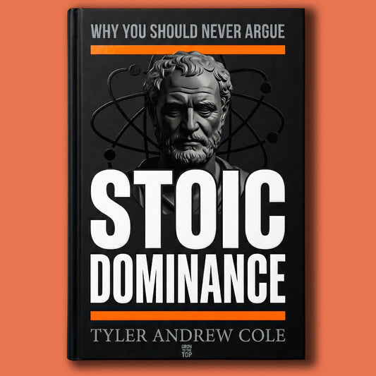 Cover image of Stoic Dominance: Why You Should NEVER ARGUE by Tyler Andrew Cole - published by Grow To The Top