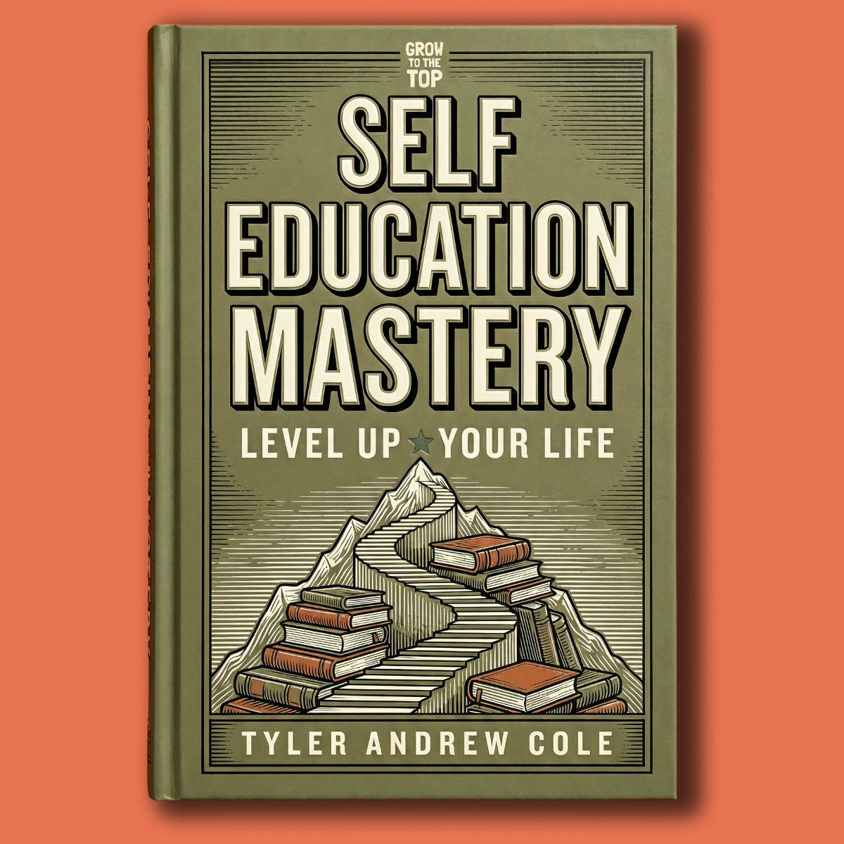 Cover image of Self Education Mastery: Level Up Your Life by Tyler Andrew Cole - published by Grow To The Top