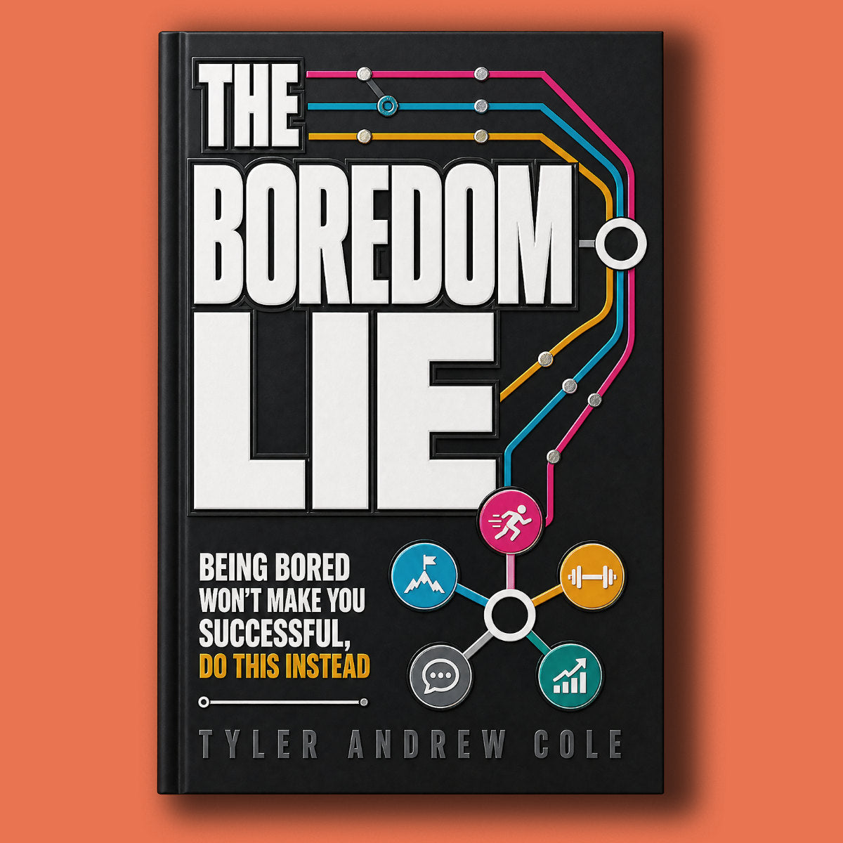 Cover image of The Boredom Lie: Being Bored Won't Make You Successful, Do This Instead by Tyler Andrew Cole - published by Grow To The Top
