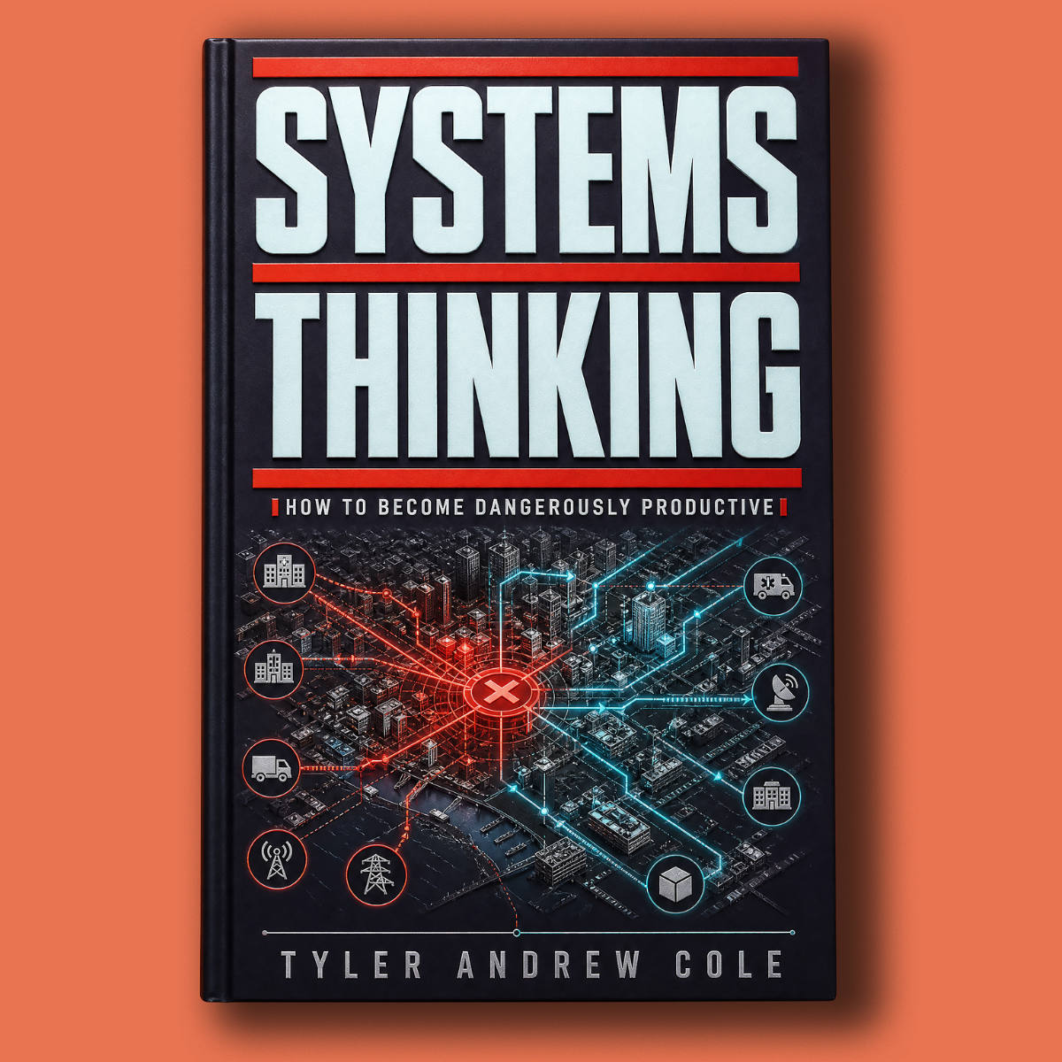 Cover image of Systems Thinking: How to Become Dangerously Productive by Tyler Andrew Cole - published by Grow To The Top