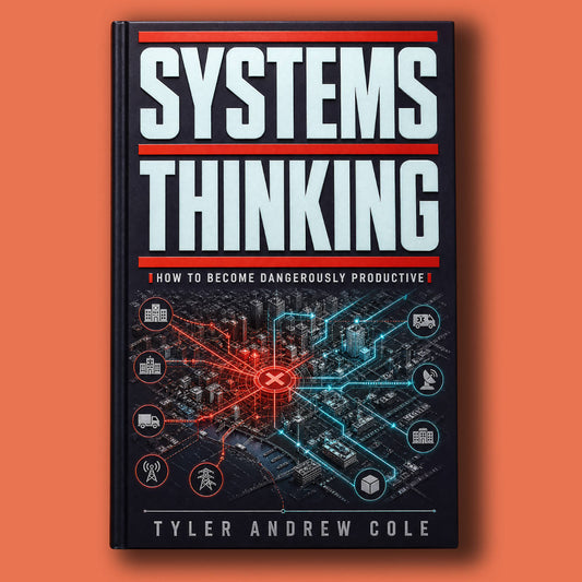 Cover image of Systems Thinking: How to Become Dangerously Productive by Tyler Andrew Cole - published by Grow To The Top